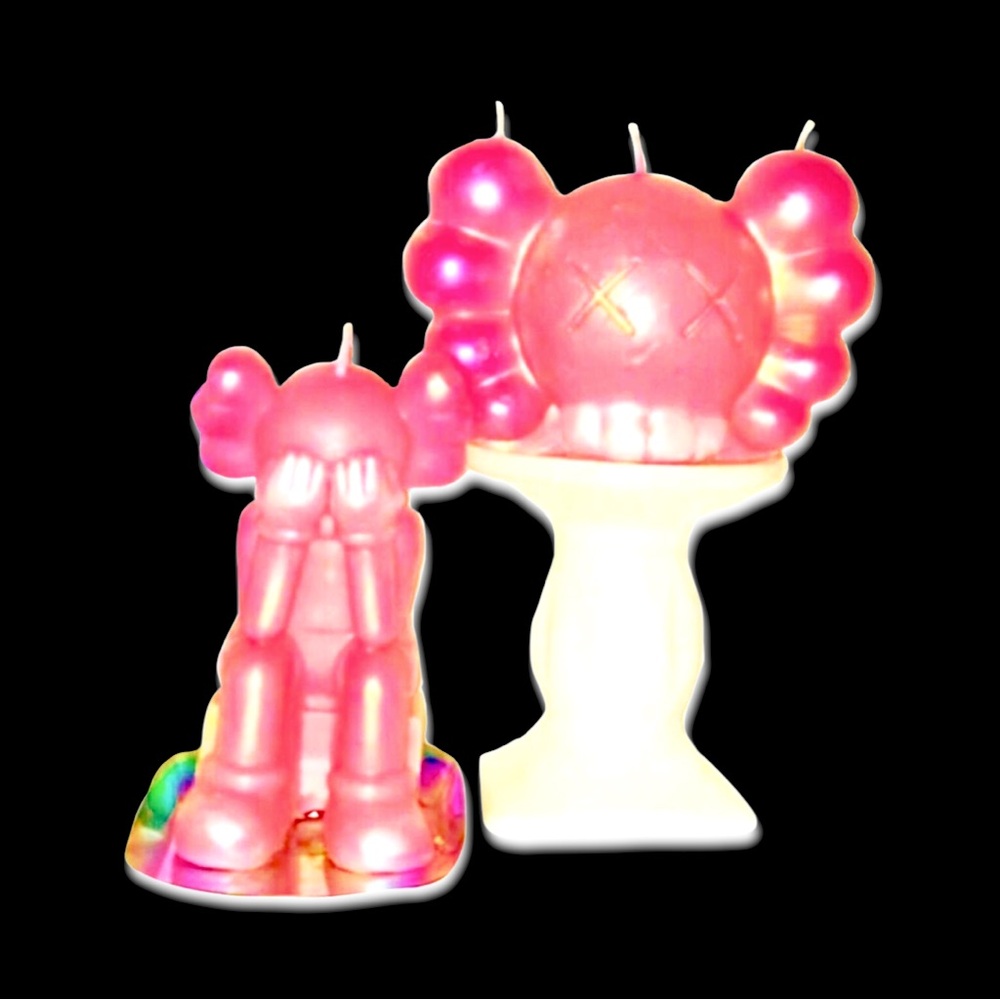 Designer Art Hand Poured Custom Kaws Candle